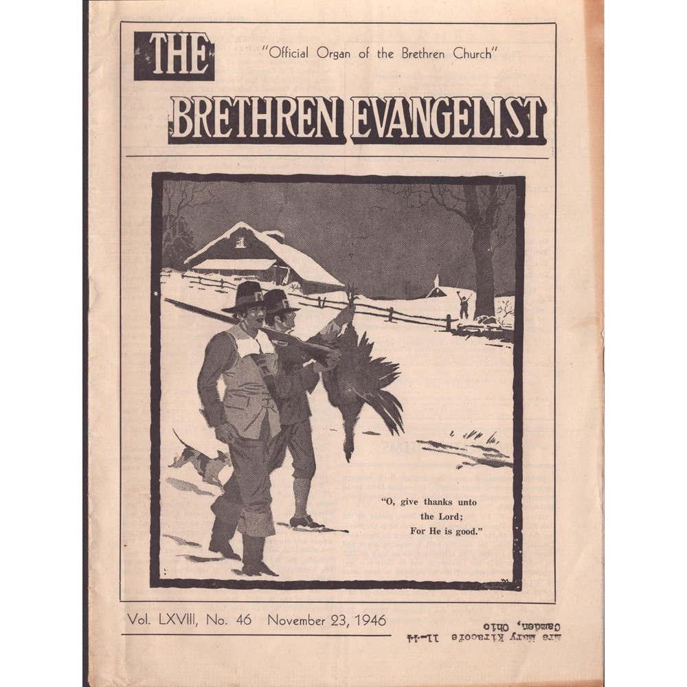 Vintage Brethren Church Magazine Lot 1940s-1960s Evangelist Womans Outlook Bible - Picture 10 of 13